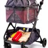 Personal Shopping Cart ROODO Foldable Aluminum Cart Detachable Basket-1