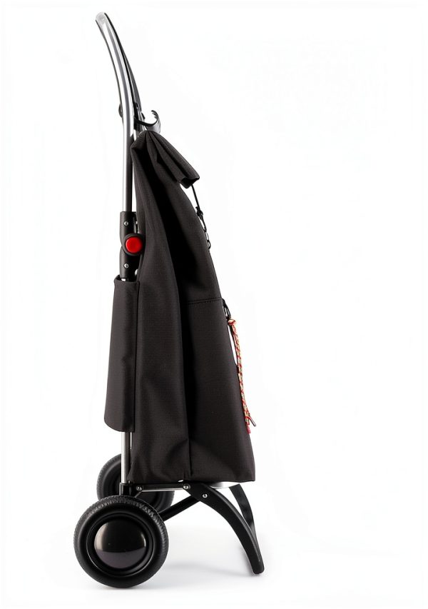 Rolser Big Tweed 2 Wheel Foldable Shopping Trolley - Black-1