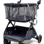 Personal Shopping Cart ROODO Foldable Aluminum Cart Detachable Basket-0