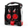 Foldable Shopping Cart TORRYZA Trolley with 360 Swivel Wheels Red-6
