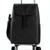 Black Shopping Cart Honshine 6 Wheel Alum Frame Waterproof Bag 150lb-4