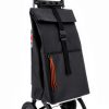Rolser Big Tweed 2 Wheel Foldable Shopping Trolley - Black-0