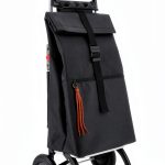 Rolser Big Tweed 2 Wheel Foldable Shopping Trolley - Black-0