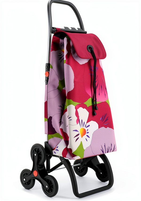 Rolser I-Max Taku 6 Wheel Stair Climber Foldable Trolley Bassi-0