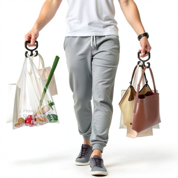 Grocery Bag Carrier Hpmjz Heavy Duty Multi Purpose Holder 90lb-5