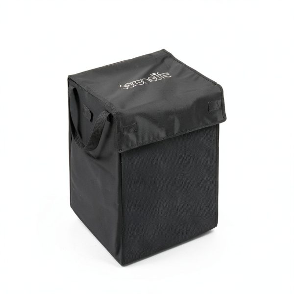 SereneLife 2-Pack Removable Shopping Cart Liner, 13” x 15” x 20” Waterproof & Tear-Resistant, 600D Oxford Fabric for Groceries, Laundry, Luggage & More, Works with Standard-Sized Shopping Carts-2