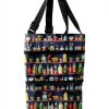 2 in 1 Folding Grocery Cart LumiHive Dark Blue Collapsible Utility-3