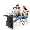 Collapsible Shopping Cart HOMSFOU Foldable Grocery Trolley with Wheels-1